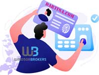 What documents are required to authenticate and open an account at windsorbrokers?