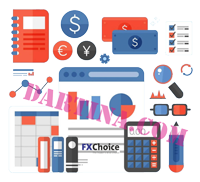 Table of introduction and comparison of types of accounts in FXChoice broker