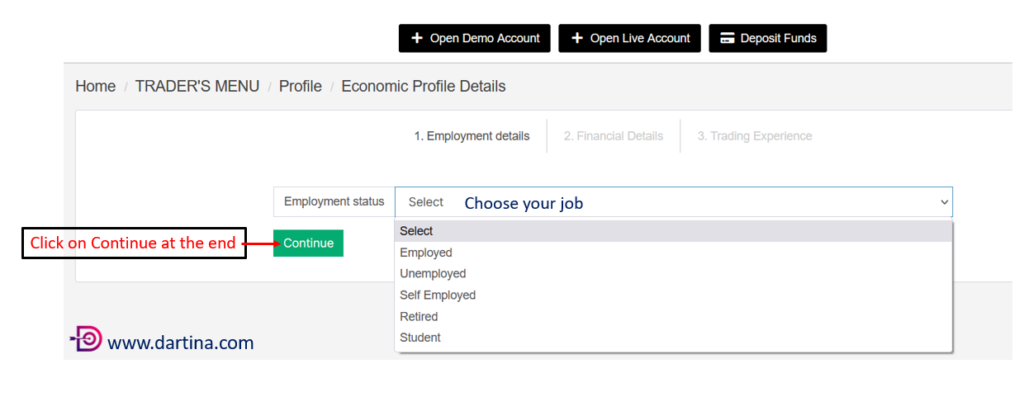 How to register M4markets Broker