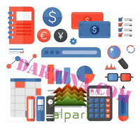 Table introducing the types of Alpari broker accounts