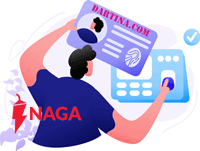 What documents are required to verify identity in Naga broker?